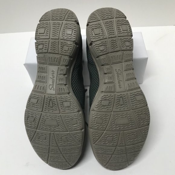 Skechers Washable Knit Slip-On Shoes - Seager in Olive - Picture 15 of 16